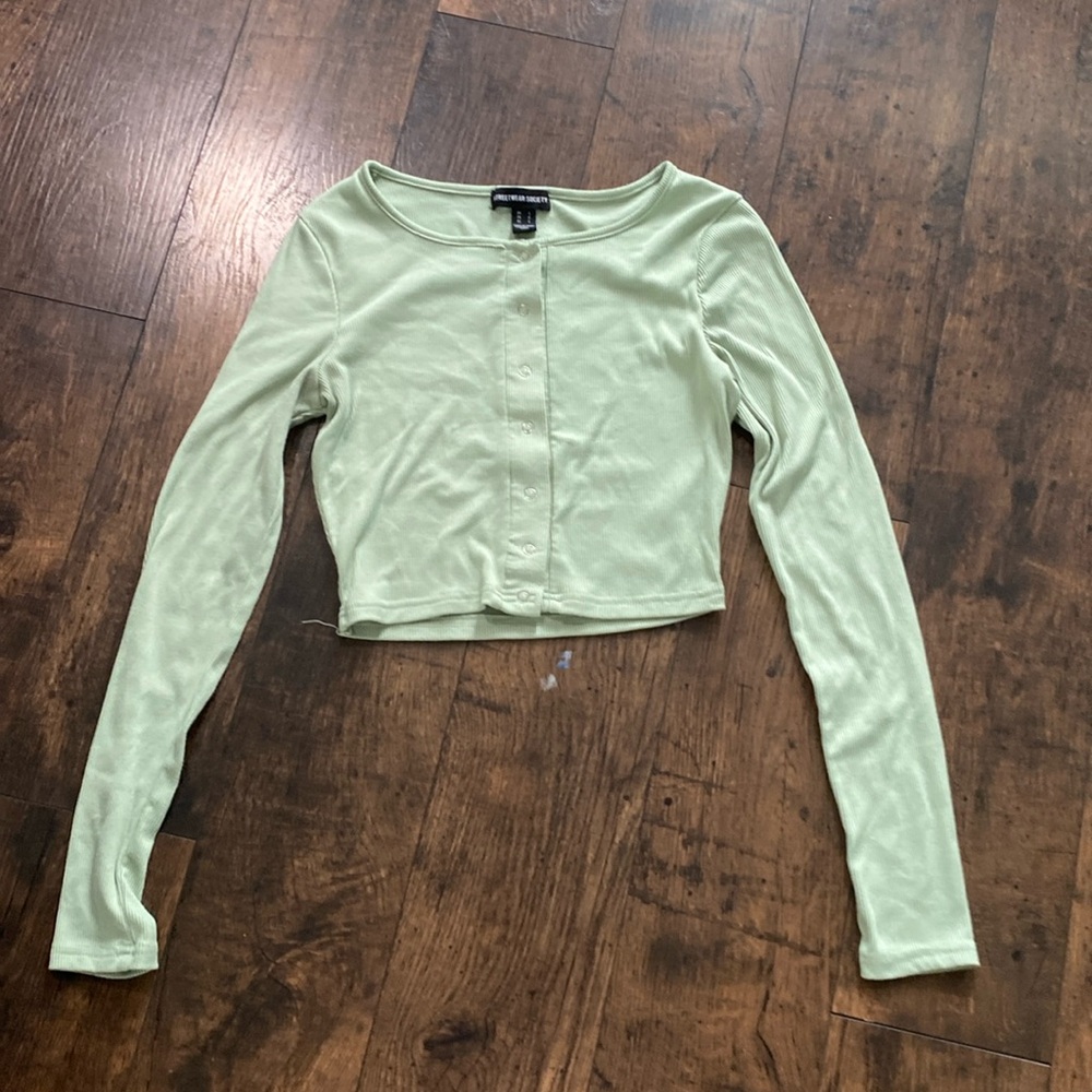 long sleeve | green | size : S